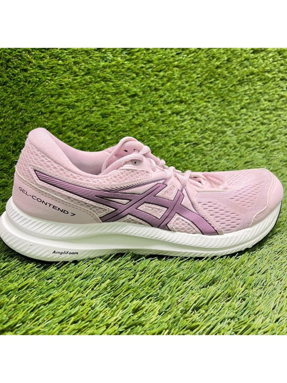 Asics Gel-Contend 7 Womens Size 10 Pink Athletic Running Walking Shoes Sneakers